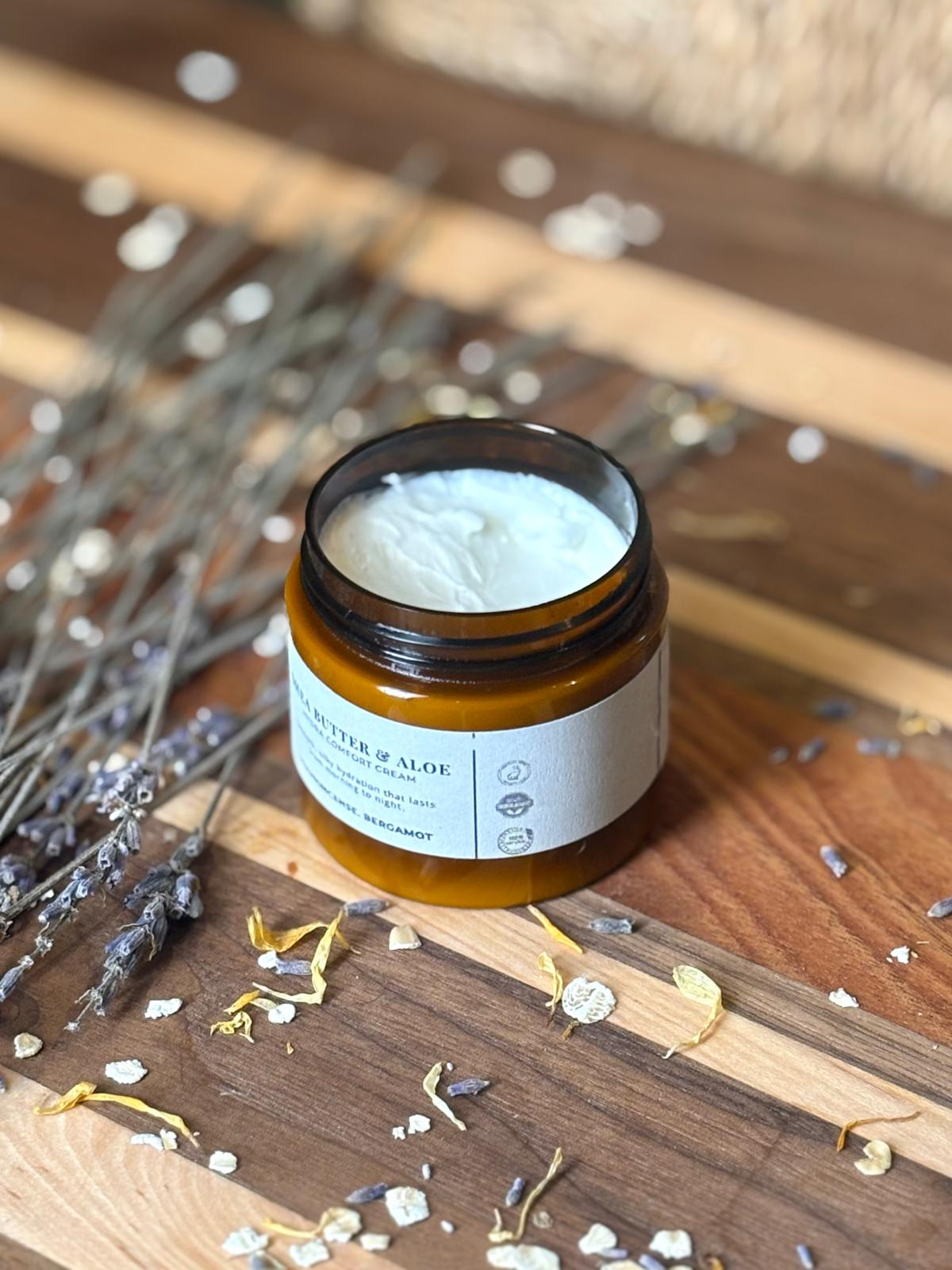 Hydra Comfort | Shea Butter & Aloe Facial Hydrating Cream - Image 3
